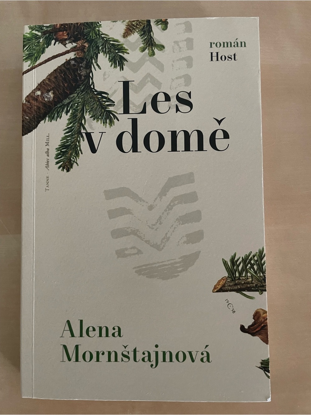 Les v domě by Alena Mornštajnová — Soft White & Green Paperback Czech  Language